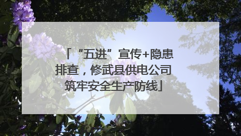 “五进”宣传+隐患排查，修武县供电公司筑牢安全生产防线
