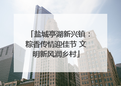 盐城亭湖新兴镇：粽香传情迎佳节 文明新风润乡村