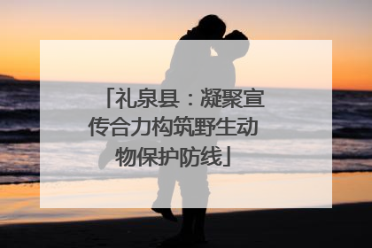 礼泉县：凝聚宣传合力构筑野生动物保护防线