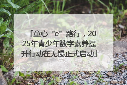 童心“e”路行，2025年青少年数字素养提升行动在无锡正式启动