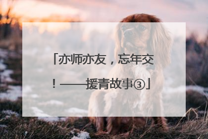 亦师亦友，忘年交！——援青故事③