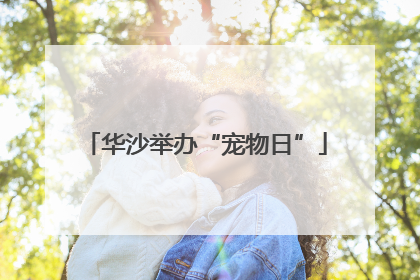 华沙举办“宠物日”