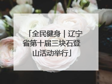 全民健身｜辽宁省第十届三块石登山活动举行