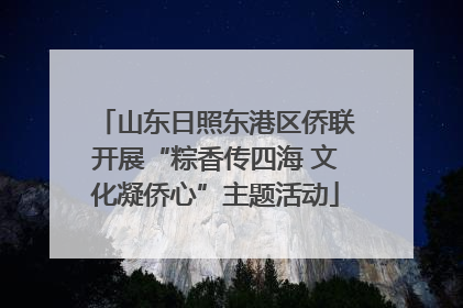 山东日照东港区侨联开展“粽香传四海 文化凝侨心”主题活动