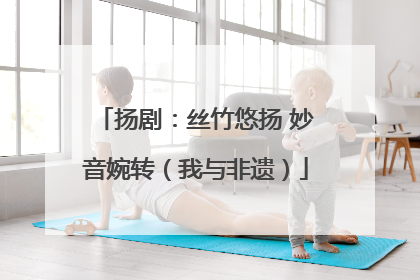 扬剧：丝竹悠扬 妙音婉转（我与非遗）