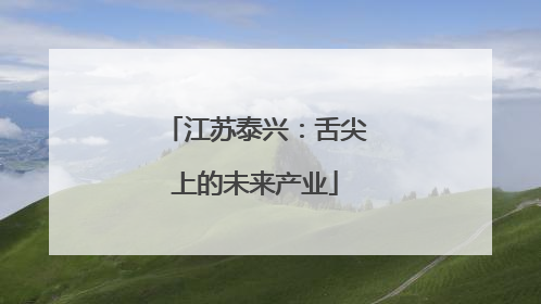 江苏泰兴：舌尖上的未来产业