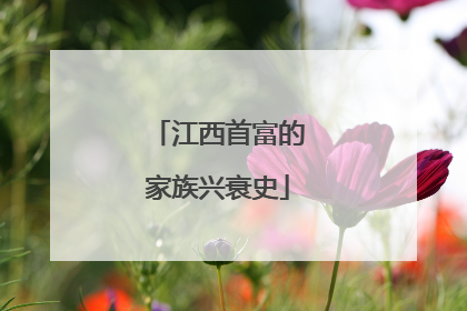 江西首富的家族兴衰史