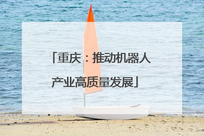 重庆：推动机器人产业高质量发展