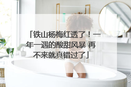 铁山杨梅红透了！一年一遇的酸甜风暴 再不来就真错过了