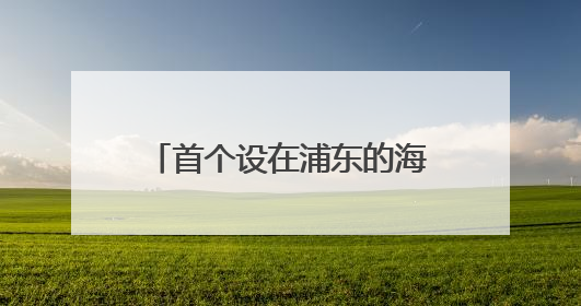 首个设在浦东的海外园区服务站揭牌