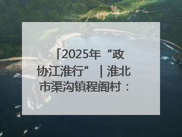 2025年“政协江淮行”｜淮北市渠沟镇程阁村：“生态痛点”变“生态景观”