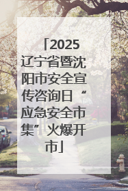 2025辽宁省暨沈阳市安全宣传咨询日“应急安全市集”火爆开市