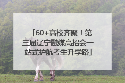 60+高校齐聚！第三届辽宁融媒高招会一站式护航考生升学路