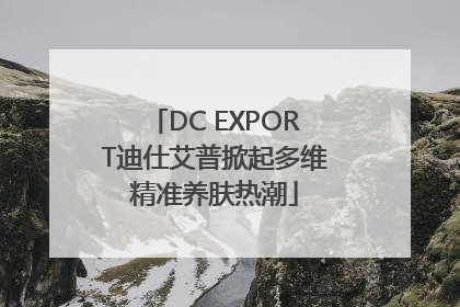 DC EXPORT迪仕艾普掀起多维精准养肤热潮
